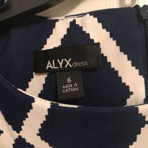 Blue & White Alyx Dress